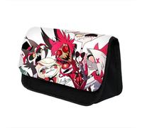 Trousse À Crayons Hazbins Alastor Hotel | Sac À Stylo Élégante, Pratique Et De Grande Capacité | Papeterie, Articles De Toilette, Maquillage, Fournitures De Bureau (noir-1)