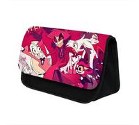 Trousse À Crayons Hazbins Alastor Hotel | Sac À Stylo Élégante, Pratique Et De Grande Capacité | Papeterie, Articles De Toilette, Maquillage, Fournitures De Bureau (noir-3)