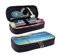 Trousse à crayons interstellaire Univers avec étoiles et galaxie avec fermeture éclair - Grande capacité - Trousse à crayons esthétique, trousse à crayons - Portable - Trousse de maquillage -