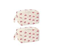 Trousse À Crayons, Lot de 2 Trousse À Crayons Mignonne, Organiseur De C-rayons Pour Étudiants, T-rousse À C-rayons Pour La Rentrée Scolaire, Sac De Rangement En Velours Côtelé Pour Cosmétiques Pour