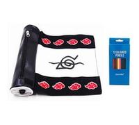 Trousse à crayons Manga Scroll avec 12 Goserda stylos de couleur - Naruto #15