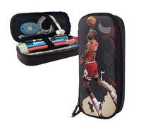 Trousse A Crayons Michael Jordan H86, Elegante Pochette Zippee Pour Etudiants, Professionnels Et Artistes Y86