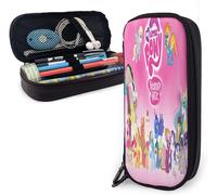 Trousse À Crayons My Little Pony Pour Adolescentes, Garçons, En Toile Durable, Grande Capacité, Fournitures Scolaires, Avec Compartiments