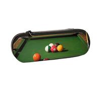Trousse à crayons noire et blanche avec motif ballon de football avec fermeture éclair - Jolie pochette esthétique portable de grande capacité - Organiseur de papeterie et trousse de maquillage pour
