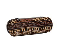 Trousse à crayons noire et blanche avec motif ballon de football avec fermeture éclair - Jolie pochette esthétique portable de grande capacité - Organiseur de papeterie et trousse de maquillage pour