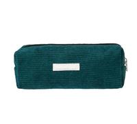 Trousse à crayons noire transparente, jolie trousse à crayons de grande capacité, pochette de rangement portable à fermeture éclair pour l'école primaire, le collège et le lycée, vert militaire, Refer