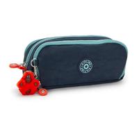 Trousse À Crayons Nylon Kipling 3 Compartiments 32 Emplacements Bleu TU