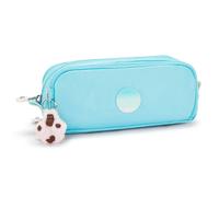 Trousse À Crayons Nylon Kipling 3 Zips 32 Emplacements Bleu Aqua TU
