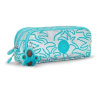 Trousse À Crayons Nylon Kipling 3 Zips 32 Emplacements Bleu / Gris TU