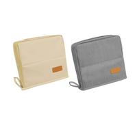 Trousse à crayons - Organiseur de sac multi-compartiments, crayon de léger et étanche, accessoires de bureau d'étude, idéal pour la papeterie et les cosmétiques, matériau doux fabriqué en ma