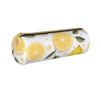 Trousse à crayons, papeterie, maquillage, espèces, pièces de monnaie, Jaune citron 9, Taille unique, Organiseur de sac