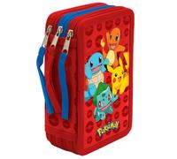 Trousse à Crayons Pokémon Triple 39 Pièces - Cyp Brands