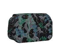 Trousse à Crayons Portable à Double Couche pour Chien lévrier