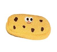 Trousse à crayons pour biscuits - Trousse souple et pour crayons à biscuits de 21 x 13 cm pour étudiants | Trousse scolaire de grande capacité | Articles de papeterie pour stylos, Mati, jaune,