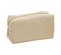 Trousse à crayons pour fille | Trousse esthétique en velours côtelé | Grande trousse de papeterie 18 x 8 cm pour fournitures scolaires bureau université enseignants adolescents & adultes maquillage