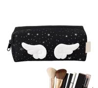 Trousse à crayons pour filles - Organiseur d'étoile aile, grande capacité | Organiseur à crayons Star - Trousse d'école pour filles | Tissu polyester, intérieur multi-compartiments, fermeture éclair