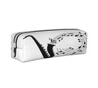 Trousse à crayons pour garçons et filles, saxophone 49, grande capacité, porte-marqueur, pochette de papeterie, organisateur d'école, bureau pour adolescents et adultes