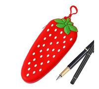 Trousse à Crayons pour, Jolie Trousse à Crayons Imitation Fruits pour - Trousse de Maquillage pour cosmétiques, Articles de Papeterie pour règle, Ciseaux, marqueur, A, Refer to
