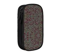 Trousse à crayons pratique avec programmateur - Plusieurs compartiments - Pour bureau, voyage, école, art quotidien, Noir , Taille unique, Poche de rangement