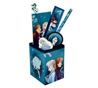 Undercover 1411FRVW5523 Trousse de Bureau La Reine des Neiges 7 pièces, Wielokolorowy, Wielokolorowy