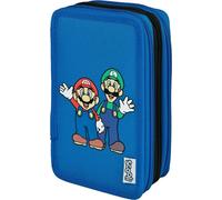 Trousse à crayons remplie Super Mario 3 poches