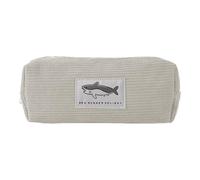 Trousse à Crayons Requin - Sac de Papeterie de Grande capacité en Velours côtelé, Organiseur Portable | Joli Porte-Stylo à Fermeture éclair pour l'école, Bureau et Les Fournitures artistiques