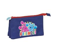 Safta Article, Trousse Triple Blues Clues Mixte Enfant, Multicolore, M