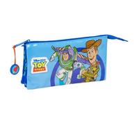 Trousse à crayons - SAFTA - Toy Story Good Vibes - triple compartiment - multicolore - motifs Disney Pixar