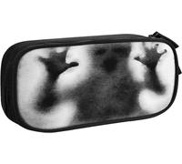 Trousse À Crayons Santa Stop Here I've Been, Grande Capacité Grande Pochette Porte-Stylo