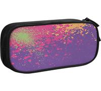 Trousse À Crayons Santa Stop Here I've Been, Grande Capacité Grande Pochette Porte-Stylo