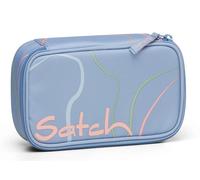 Trousse à crayons - SATCH - Schlamperbox - Bleu clair et rose - 22x6x10 cm - 280g