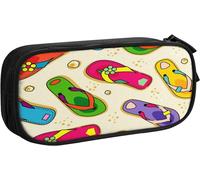 Trousse À Crayons Signe De Paix, Grande Capacité Grande Pochette Porte-Stylo