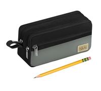 Trousse à crayons - Support de rangement à fermeture éclair pour papeterie, 9,06 × 4,61 × 2,36 pouces, organisateur haute capacité pour l'école, l'université, le bureau, les étudiants, les , le