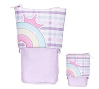 Trousse à crayons sur pied | Trousse multifonction arc-en- - Grande capacité pour fournitures scolaires pour gommes, pinceaux de peinture, papeterie, violet, Refer to description, Unisexe