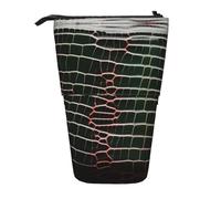 Trousse À Crayons Télescopique Crocodile Skin Print Légère Trousse Retractable Crayon Multifonctionnel Debout Étui Sac À Crayons Pour Collège Étudiants Cosmétiques Etudiants