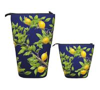 Trousse À Crayons Télescopique Lemon Tree Fournitures Porte-Stylo Durable Pencil Case Télescopique Pour Collège Étudiants Cosmétiques Garçons Filles