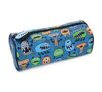 Trousse à crayons tendance pour garçons et filles - Motif monstre bleu, bleu, Monstres Alien