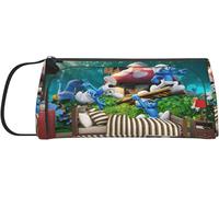 Trousse À Crayons The Schtroumpfs Pour Filles Et Adolescentes Avec Support Pour Papeterie Pour Enfants Pour L'école Ou Les Voyages