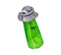 Trousse à crayons transparente unique motif vaisseau spatial résistant à l'eau pour étudiants, école, bureau, accessoires de rangement, rangement créatif pour étudiant