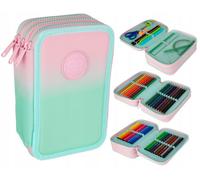 Trousse à crayons triple COOLPACK JUMPER 3 avec teinte fraise