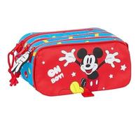 Trousse À Crayons Triple Mickey Mouse Fantastique - Safta - Enfant - Synthétique