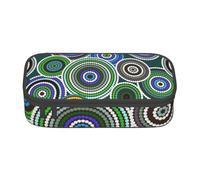 Trousse à Crayons, Trousse à Crayons imprimée de Grande capacité, Porte-Crayon pour Bureau, école,Art aborigène
