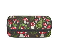 Trousse à Crayons, Trousse à Crayons imprimée de Grande capacité, Porte-Crayon pour Bureau, école,Champignon Champignon vénéneux Impression Artistique