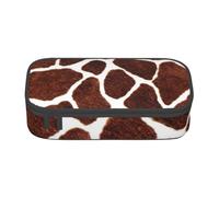 Trousse à Crayons, Trousse à Crayons imprimée de Grande capacité, Porte-Crayon pour Bureau, école,Conception de Motif de Girafe Africaine