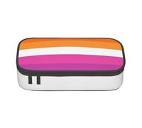 Trousse à Crayons, Trousse à Crayons imprimée de Grande capacité, Porte-Crayon pour Bureau, école,Drapeau de la fierté Lesbienne