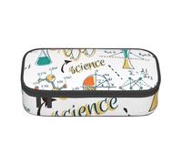 Trousse à Crayons, Trousse à Crayons imprimée de Grande capacité, Porte-Crayon pour Bureau, école,Laboratoire Scientifique Éducation Biologie Chimie