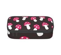 Trousse à Crayons, Trousse à Crayons imprimée de Grande capacité, Porte-Crayon pour Bureau, école,Modèle de Champignon Champignon