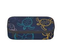 Trousse à Crayons, Trousse à Crayons imprimée de Grande capacité, Porte-Crayon pour Bureau, école,Texture écaille de Tortue