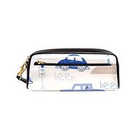 Trousse À Crayons Voitures À Conduite par Bip Trousse Scolaire Pratique Papeterie Organisateur Facile À Nettoyer Pochette pour Adulte Garçon Étudiants