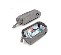 Trousse à Crayons - ZIPIT - Lenny - Grande Capacité - Ouverture Structurée - Lavable en Machine